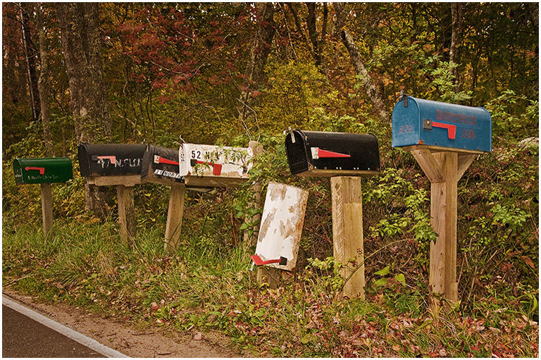 Roadside Mailboxes